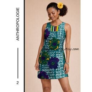 MSRP: $148 | ✨ Anthropologie Vanessa Virginia Embroidered Mini Dress Size 2✨